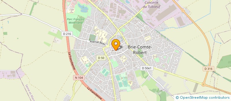 localisation de l'entreprise NOUMEA à BRIE-COMTE-ROBERT