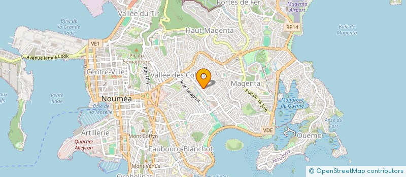localisation de l'entreprise NOUMEA GOURMET  NOUMEA
