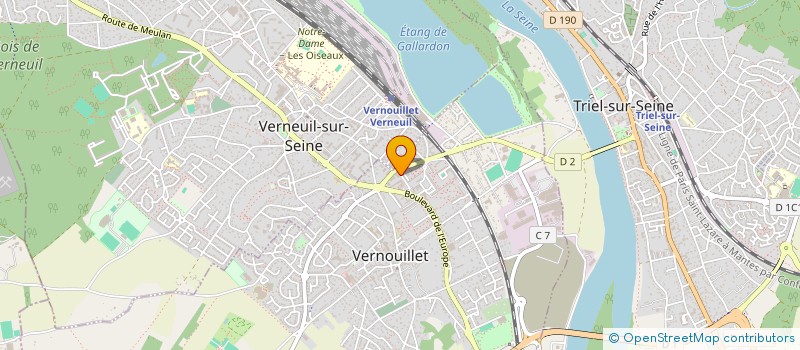 localisation de l'entreprise NOUMEDIA AUTO à VERNOUILLET