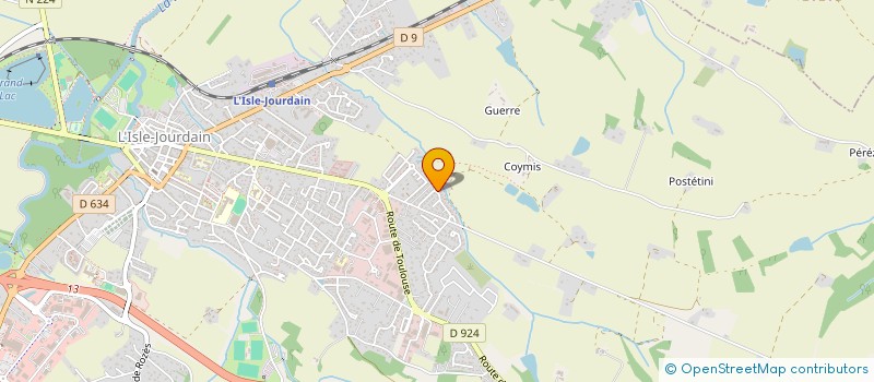 localisation de l'entreprise NOUMPSI à L'ISLE-JOURDAIN