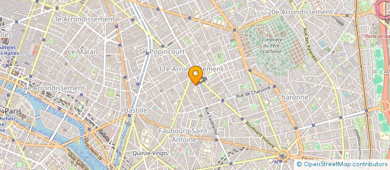 localisation de l'entreprise NOUMV EN DANSE  PARIS