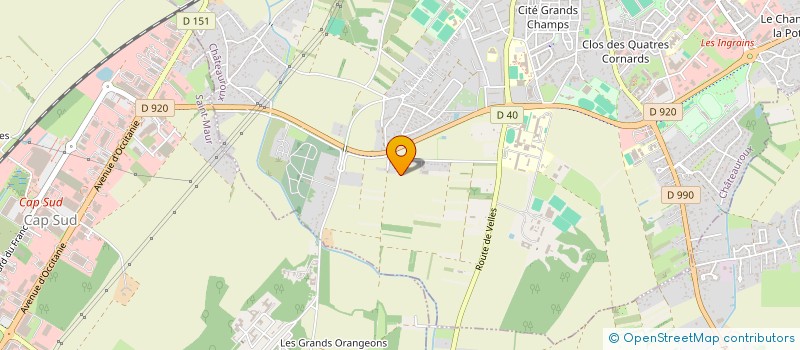 localisation de l'entreprise NOUMYA à CHATEAUROUX