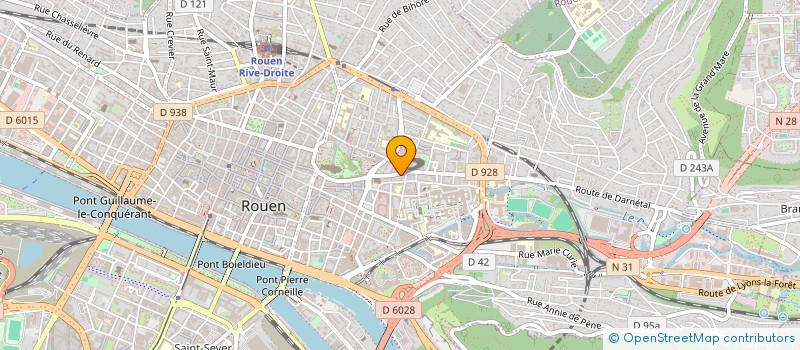 localisation de l'entreprise NOUN  ROUEN