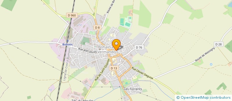 localisation de l'entreprise NOUNA ESPOIR à BOHAIN-EN-VERMANDOIS