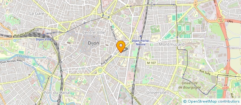 localisation de l'entreprise NOUNA PROD  DIJON