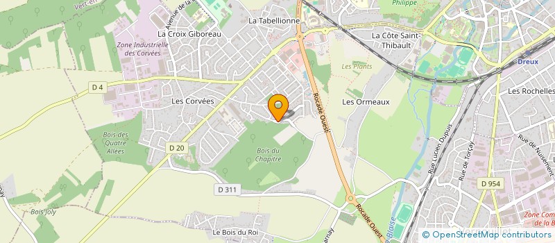 localisation de l'entreprise NOUNI PRIMEUR à VERNOUILLET
