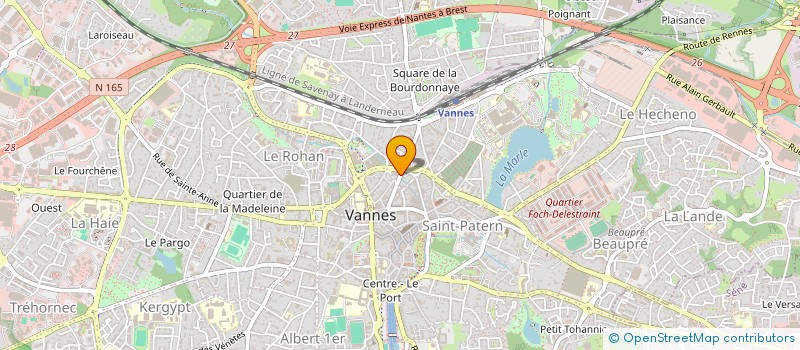 localisation de l'entreprise NOUNOU ADOM VANNES  VANNES