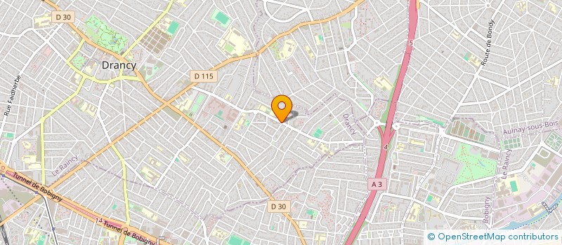 localisation de l'entreprise NOUNOU JET à DRANCY