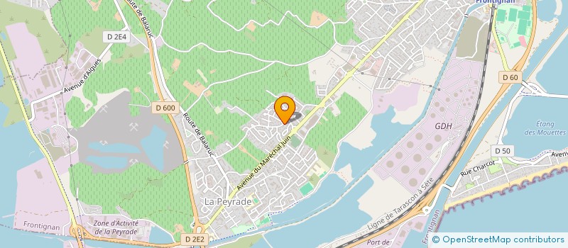 localisation de l'entreprise NOUNOUS ET BOUT'CHOUX à FRONTIGNAN