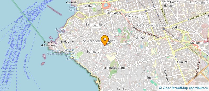 localisation de l'entreprise NOUPA à MARSEILLE