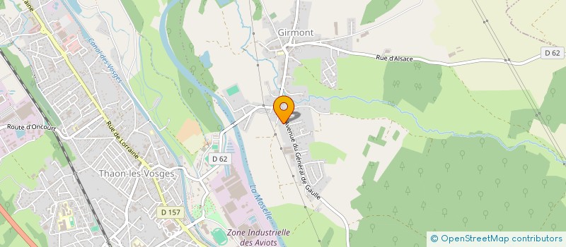 localisation de l'entreprise NOUPELJIP  THAON-LES-VOSGES