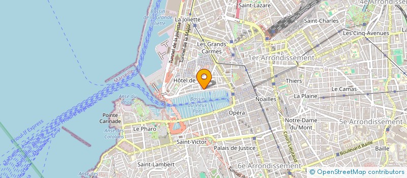 localisation de l'entreprise NOUPEN à MARSEILLE