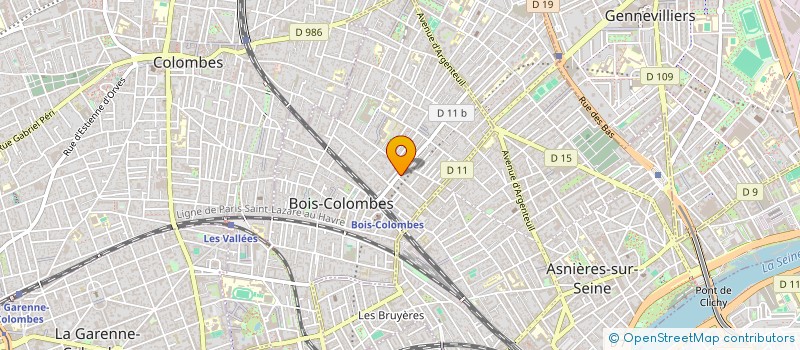 localisation de l'entreprise NOUR à BOIS-COLOMBES