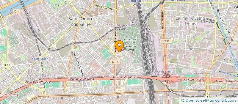 localisation de l'entreprise NOUR à SAINT-OUEN-SUR-SEINE