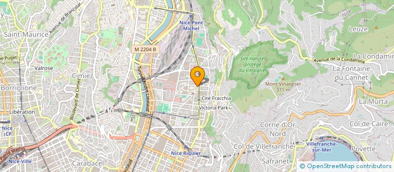 localisation de l'entreprise NOUR à NICE