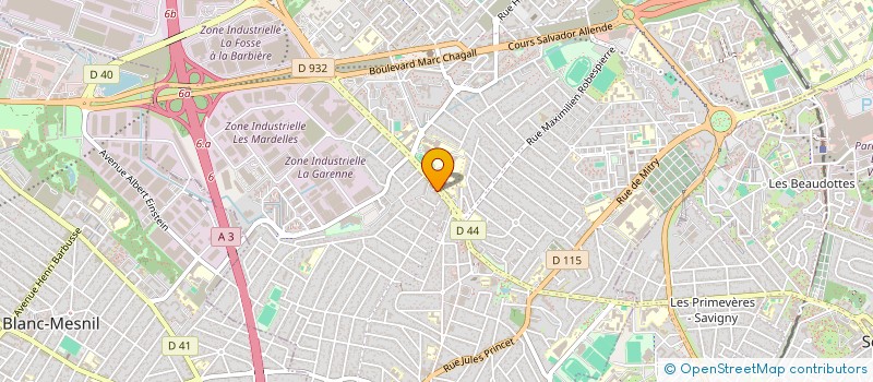 localisation de l'entreprise NOUR à AULNAY-SOUS-BOIS