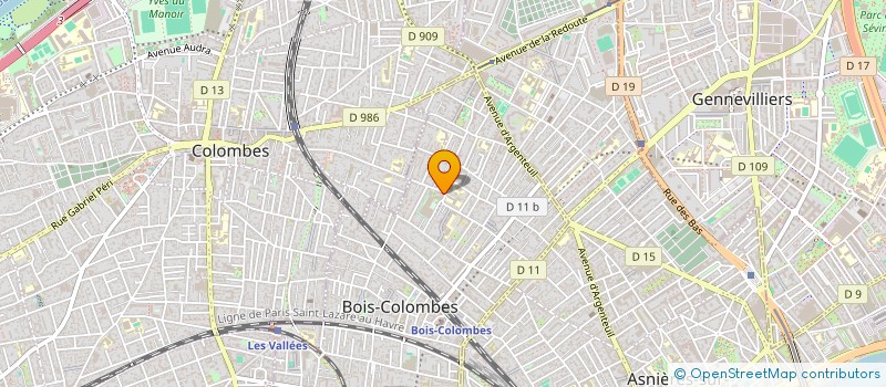 localisation de l'entreprise NOUR à BOIS-COLOMBES