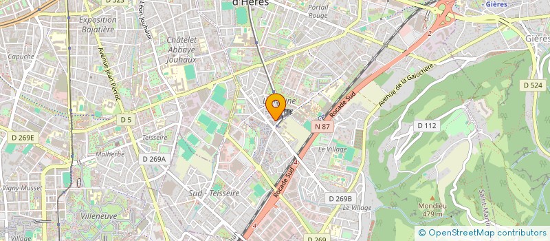 localisation de l'entreprise NOUR  SAINT-MARTIN-D'HERES