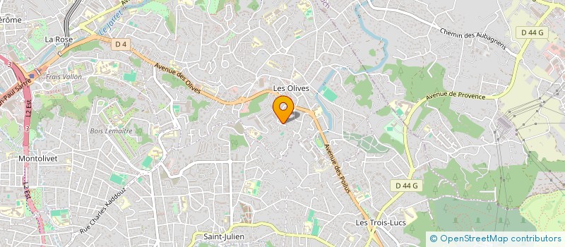 localisation de l'entreprise NOUR à MARSEILLE