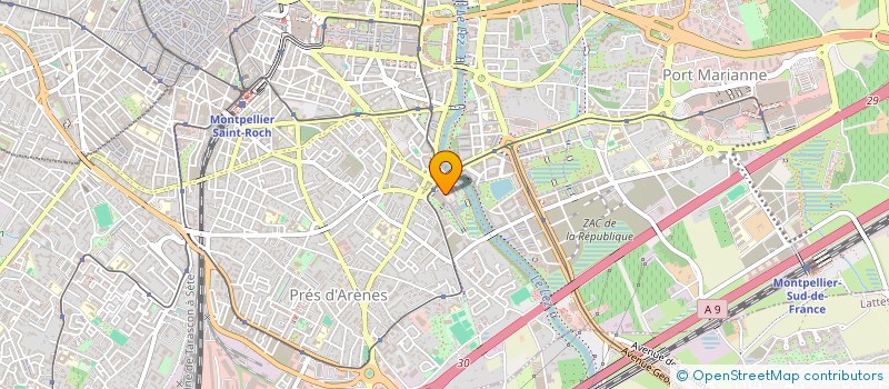 localisation de l'entreprise NOUR à MONTPELLIER