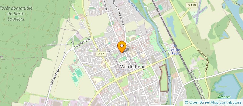 localisation de l'entreprise NOUR AL-QALB  VAL-DE-REUIL