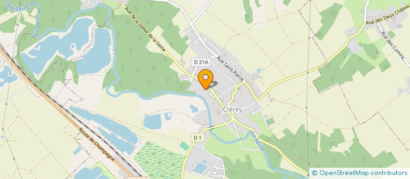 localisation de l'entreprise NOUR-BAT  CLEREY