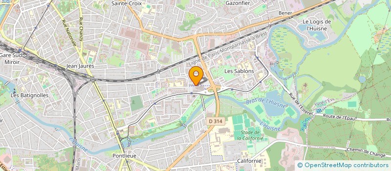 localisation de l'entreprise NOUR BLADI  LE MANS