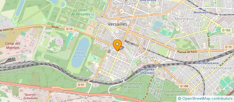 localisation de l'entreprise NOUR CONSULTING à VERSAILLES