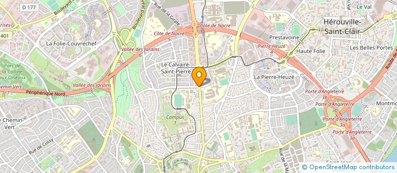 localisation de l'entreprise NOUR ECHAM à CAEN