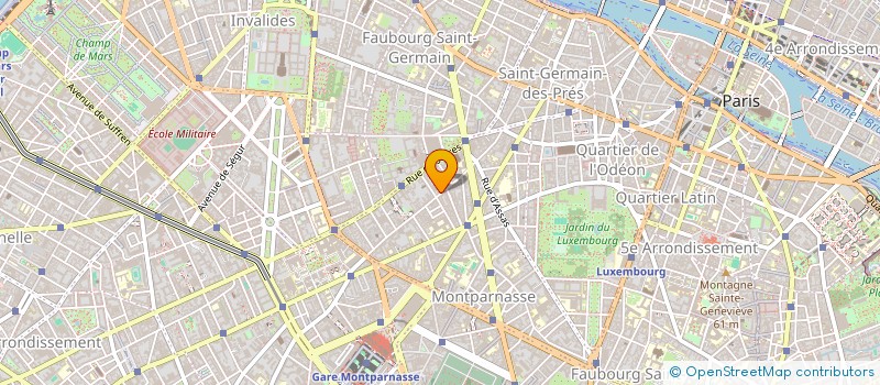 localisation de l'entreprise NOUR FENDI à PARIS