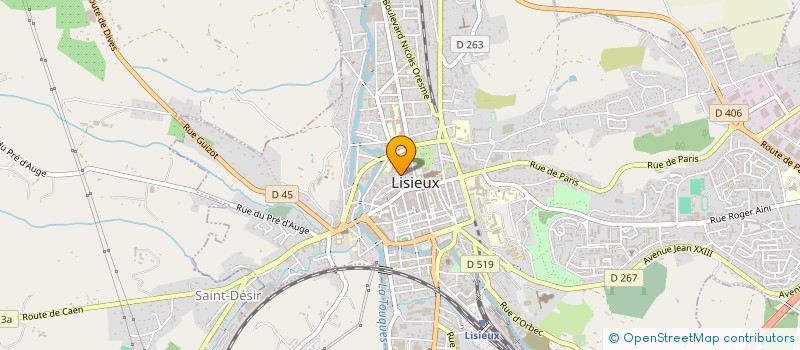 localisation de l'entreprise NOUR LUMIERE POUR LA SYRIE à LISIEUX