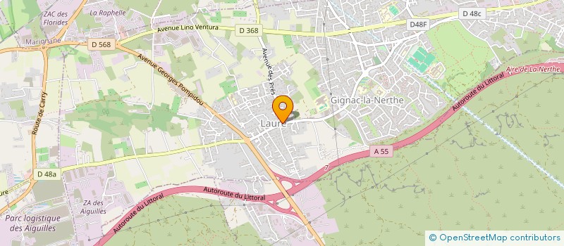 localisation de l'entreprise NOUR MACONNERIE GENERALE  GIGNAC-LA-NERTHE