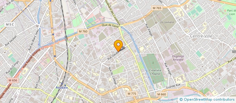 localisation de l'entreprise NOUR PHONE à ROUBAIX