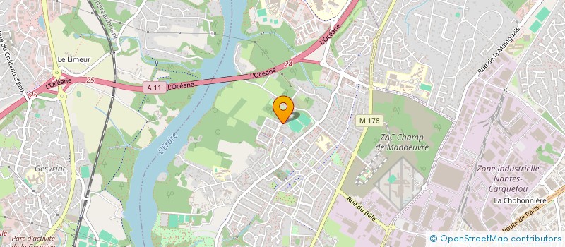 localisation de l'entreprise NOUR TAXI à NANTES