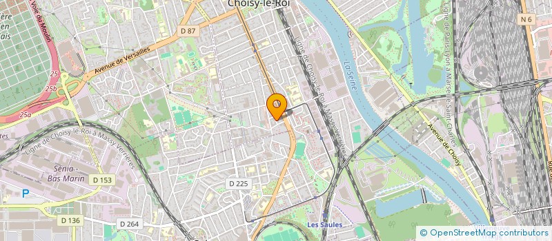 localisation de l'entreprise NOUR TAXI à CHOISY-LE-ROI