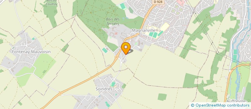 localisation de l'entreprise NOUR TAXIS  MAGNANVILLE