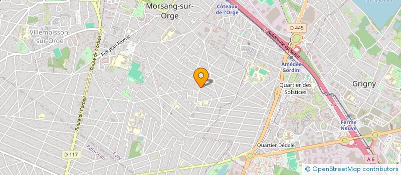 localisation de l'entreprise NOUR TRANSPORT  MORSANG SUR ORGE