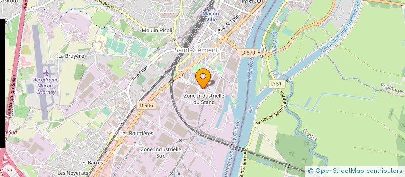localisation de l'entreprise NOUR&VIE à MACON
