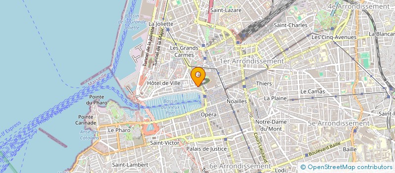 localisation de l'entreprise NOURA à MARSEILLE