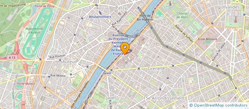 localisation de l'entreprise NOURA BEAUGRENELLE  PARIS