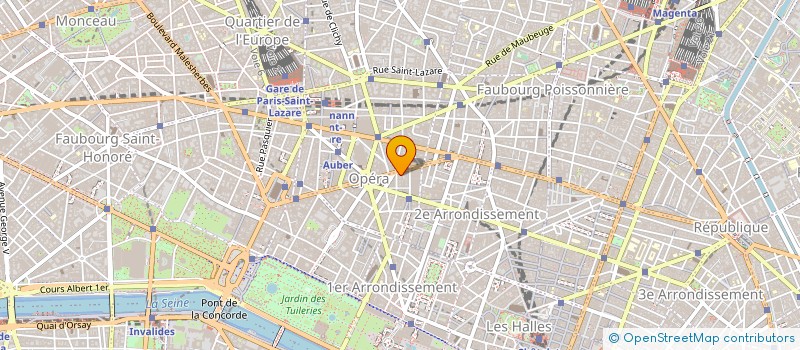 localisation de l'entreprise NOURA OPERA  PARIS