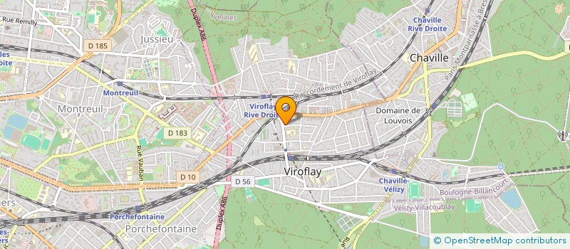 localisation de l'entreprise NOURAIN  VIROFLAY