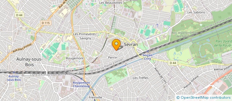 localisation de l'entreprise NOURAN à SEVRAN
