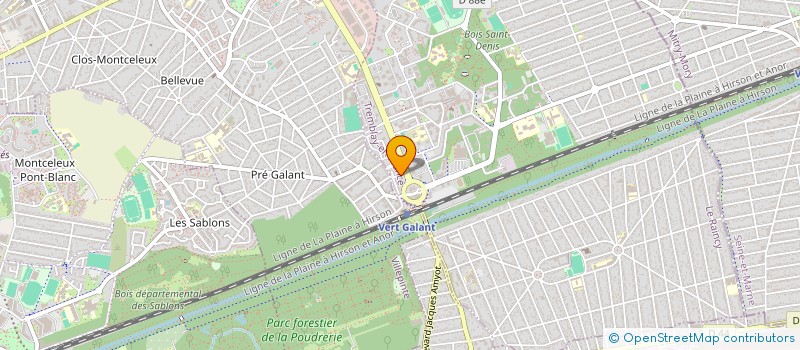 localisation de l'entreprise NOURHANE GROUP  TREMBLAY-EN-FRANCE