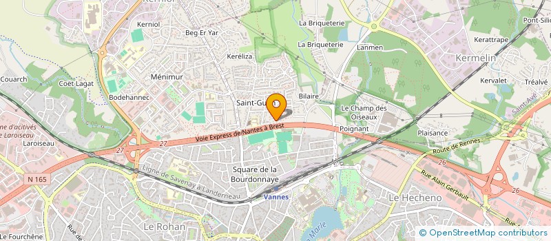 localisation de l'entreprise NOURI à VANNES