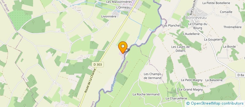 localisation de l'entreprise NOURI'VRAI à BESSE SUR BRAYE