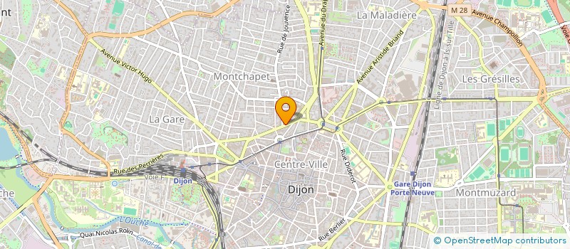 localisation de l'entreprise NOURI21 PRESTA à DIJON