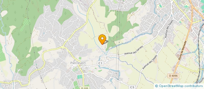 localisation de l'entreprise NOURIA à PIERREVERT