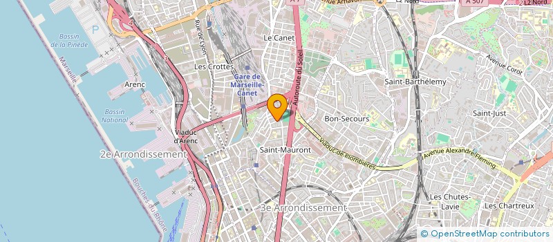localisation de l'entreprise NOURIA AMI à MARSEILLE