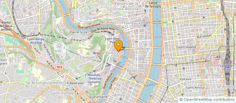 localisation de l'entreprise NOURIS à LYON